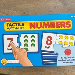 Tactile Match up numbers